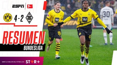 ¡EL DORTMUND PERDÍA 0-2 Y CONSIGUIÓ UNA REMONTADA MEMORABLE! | B. Dortmund 4-2 Borussia M. | RESUMEN