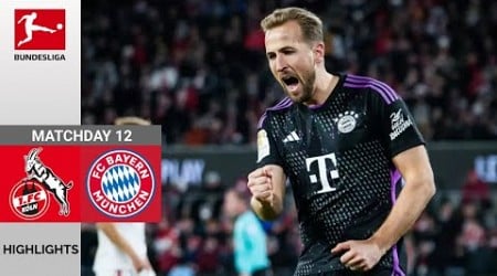 FC Köln - Bayern München | 0:1 | Zusammenfassung | Bundesliga 2023/24 | Köln Bayern