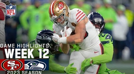 San Francisco 49ers vs. Seattle Seahawks | 2023 Week 12 Game Highlights