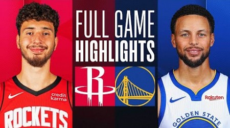 ROCKETS at WARRIORS | FULL GAME HIGHLIGHTS | November 20, 2023