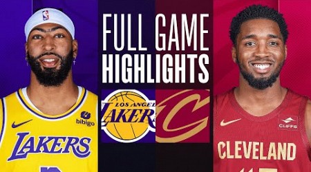 LAKERS at CAVALIERS | FULL GAME HIGHLIGHTS | November 25, 2023