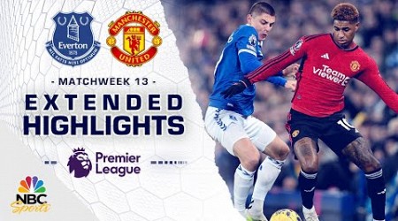 Everton v. Manchester United | PREMIER LEAGUE HIGHLIGHTS | 11/26/2023 | NBC Sports