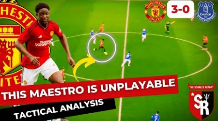 Kobbie Mainoo is just TOO HOT! | Manchester United VS Everton | Tactical and Player Analysis