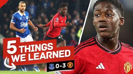 Kobbie Mainoo Is SPECIAL! 5 Things We Learned... Everton 0-3 Man United