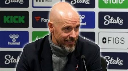 &#39;Garnacho&#39;s goal FANTASTIC! May already be GOAL OF THE SEASON!&#39; | Erik ten Hag | Everton 0-3 Man Utd