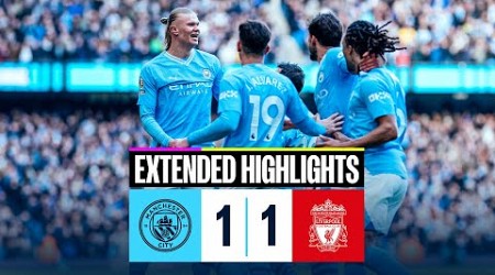 MAN CITY 1-1 LIVERPOOL | Haaland hits 50th PL GOAL in record time! | Extended Highlights