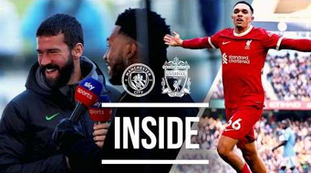 BEST View as fans celebrate Trent Alexander-Arnold goal | Man City 1-1 Liverpool | INSIDE