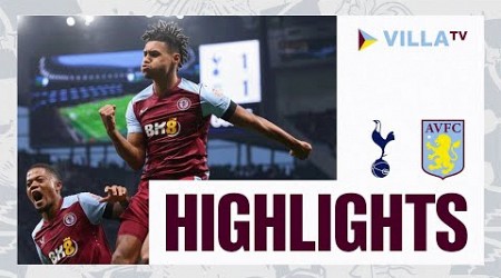 MATCH HIGHLIGHTS | Tottenham Hotspur 1-2 Aston Villa