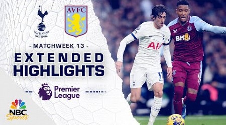 Tottenham Hotspur v. Aston Villa | PREMIER LEAGUE HIGHLIGHTS | 11/26/2023 | NBC Sports