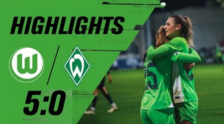 Doppelpack Popp | Highlights | VfL Wolfsburg - SV Werder Bremen 5:0