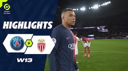 PARIS SAINT-GERMAIN - AS MONACO (5 - 2) - Highlights - (PSG - ASM) / 2023-2024