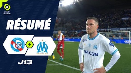 RC STRASBOURG ALSACE - OLYMPIQUE DE MARSEILLE (1 - 1) - Résumé - (RCSA - OM) / 2023-2024