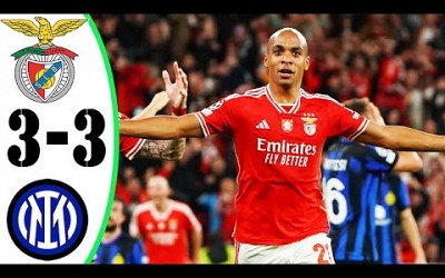 Benfica vs Inter Milan 3-3 Highlights &amp; All Goals 2023 