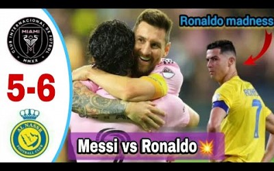 Messi hat trick &amp; Ronaldo 2 goals ⚽