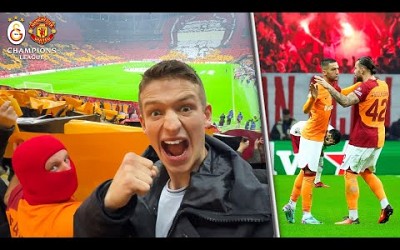 “WELCOME TO HELL” CRAZY ATMOSPHERE at GALATASARAY vs MAN UNITED