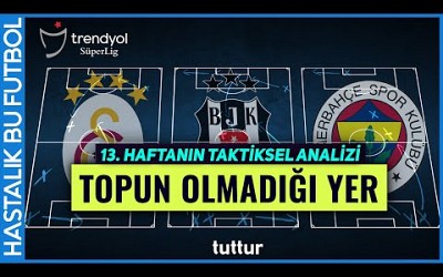 TOPUN OLMADIĞI YER | Trendyol Süper Lig 13. Hafta Taktiksel Analiz