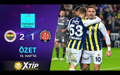 Fenerbahçe (2-1) VavaCars Fatih Karagümrük - Highlights/Özet | Trendyol Süper Lig - 2023/24