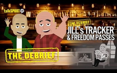 Jill Plants A Tracker On Alan | The Debrief Podcast Animation | talkSPORT