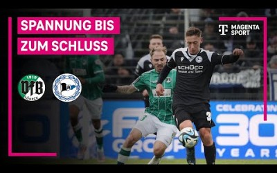 VfB Lübeck - DSC Arminia Bielefeld, Highlights mit Live-Kommentar | 3. Liga | MAGENTA SPORT