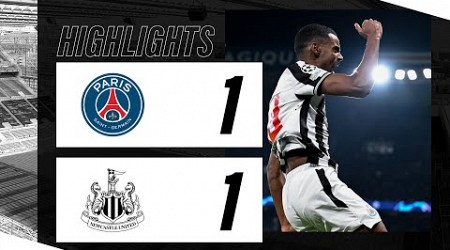 PSG 1 Newcastle United 1 | UEFA Champions League Highlights