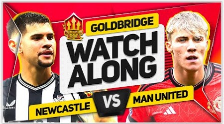 NEWCASTLE vs MANCHESTER UNITED LIVE with Mark GOLDBRIDGE!