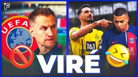 Un arbitre de PSG-Newcastle SANCTIONNÉ par l’UEFA, Hummels se MOQUE de Mbappé | JT Foot Mercato