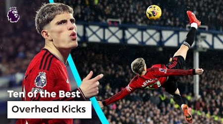 INCREDIBLE PL goals scored by overhead kicks