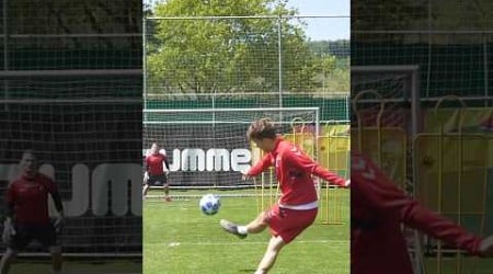 Freistoß-Training mit BUNDESLIGA Spieler Luca Waldschmidt ⚽️