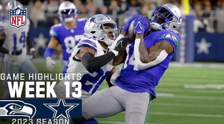 Seattle Seahawks vs. Dallas Cowboys | 2023 Week 13 Game Highlights