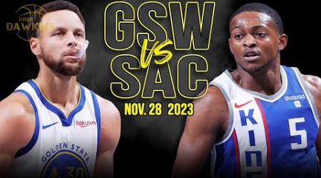 Golden State Warriors vs Sacramento Kings Full Game Highlights | Nov 28, 2023 | FreeDawkins