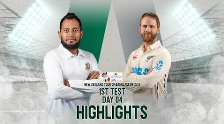 Bangladesh vs New Zealand Highlights | 1st Test | Day 4 | New Zealand Tour of Bangladesh 2023