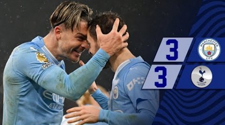 Man City vs Tottenham 3-3 Highlights &amp; All Goals - 2023