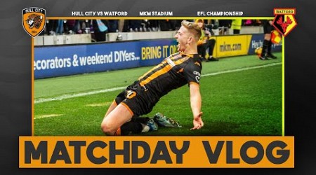 SCORED FROM THE HALFWAY LINE! PENALTY SAVED! Hull City 1-2 Watford: Matchday Vlog