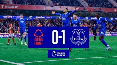 PREMIER LEAGUE HIGHLIGHTS: NOTTINGHAM FOREST 0-1 EVERTON