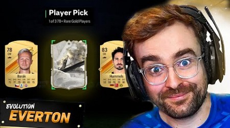 THESE PLAYER PICKS ARE UNREAL!!! FC24 RTG Evolution Everton episode 34