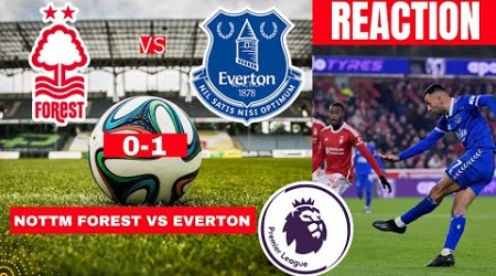 Nottingham Forest vs Everton 0-1 Live Stream Premier League Football EPL Match 2023 Score Highlights