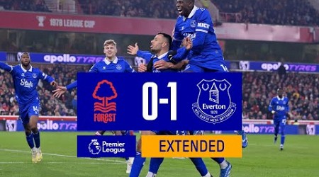 EXTENDED PREMIER LEAGUE HIGHLIGHTS: NOTTINGHAM FOREST 0-1 EVERTON