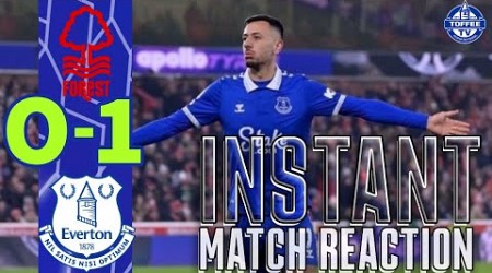 Nottingham Forest 0-1 Everton | Instant Match Reaction