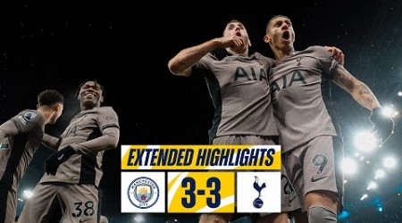 MAN CITY 3-3 TOTTENHAM HOTSPUR // PREMIER LEAGUE EXTENDED HIGHLIGHTS