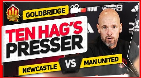 TEN HAG Press Conference Reaction! NEWCASTLE vs MANCHESTER UNITED