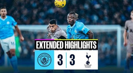 EXTENDED HIGHLIGHTS | Man City 3-3 Tottenham | Points shared in Premier League thriller!