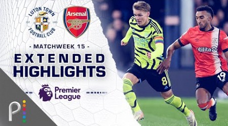 Luton Town v. Arsenal | PREMIER LEAGUE HIGHLIGHTS | 12/5/2023 | NBC Sports