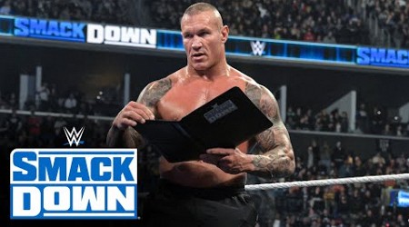 FULL SEGMENT – Randy Orton officially signs with SmackDown: SmackDown highlights, Dec. 1, 2023