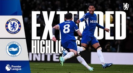 Chelsea 3-2 Brighton | Highlights - EXTENDED | Premier League 2023/24