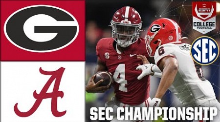 SEC Championship: Georgia Bulldogs vs. Alabama Crimson Tide | Full Game Highlights