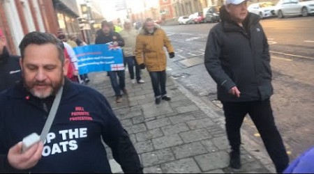 Hull Patriots Protest Corrupt Satanic Hull City Council