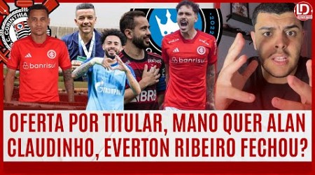 INTER RECEBE OFERTA MILIONÁRIA POR TITULAR | MANO QUER ALANPA | EVERTON RIBEIRO VEM? | D’ALE EM POA