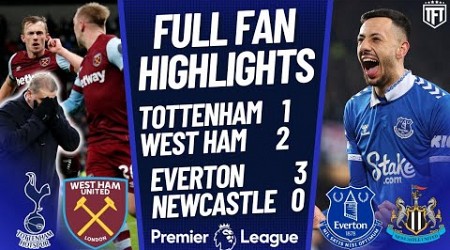 SPURS BOTTLE IT! Tottenham 1-2 West Ham Highlights | Newcastle SMASHED! Everton 3-0 Newcastle