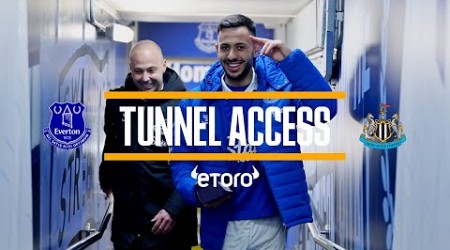 A PERFECT NIGHT UNDER THE LIGHTS! | Tunnel Access: Everton v Newcastle