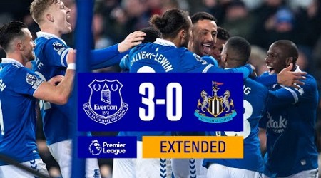 EXTENDED PREMIER LEAGUE HIGHLIGHTS: EVERTON 3-0 NEWCASTLE UNITED